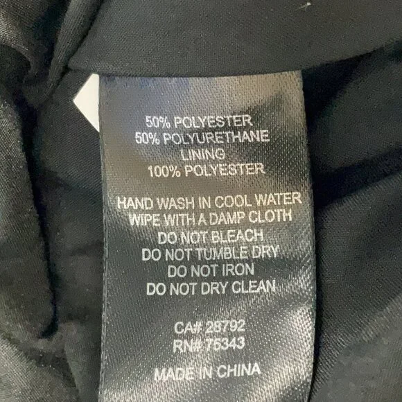 House of Harlow 1960 Tied Faux Leather Crossover wrap Mini Dresses XL - Picture 8 of 8